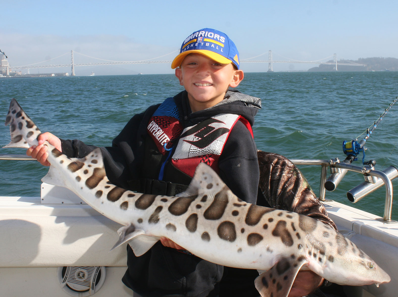 Shark Fishing in San Francisco at Flash Sport Fishing Charters